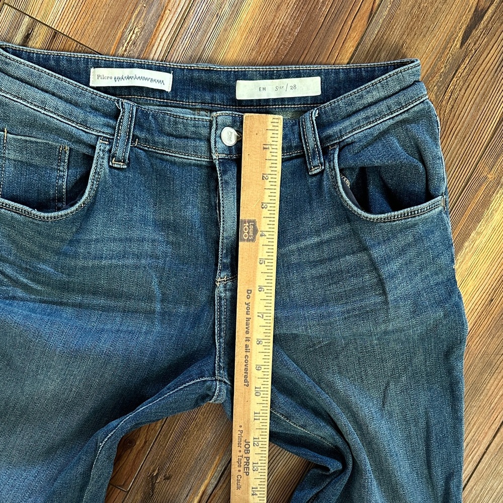 Pilcro and the Letterpress Women's Em Jeans in Blue Denim 28 - Picture 8 of 8